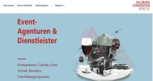 Suchmaschine für Conventions und Events Salzburg Convention Bureau mit neuer Webseite