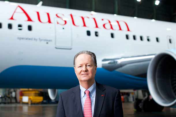Austrian CEO Jaan Albrecht verlässt die österreichische Fluglinie Austrian CEO Jaan Albrecht verlässt die österreichische Fluglinie