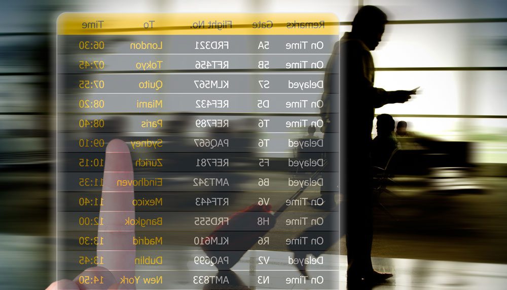 Flug verspätet Wegen der Verspätungen und Annullierungen von Flügen mussten Reisende lange Wartezeiten in Kauf nahmen (Foto: SITA)