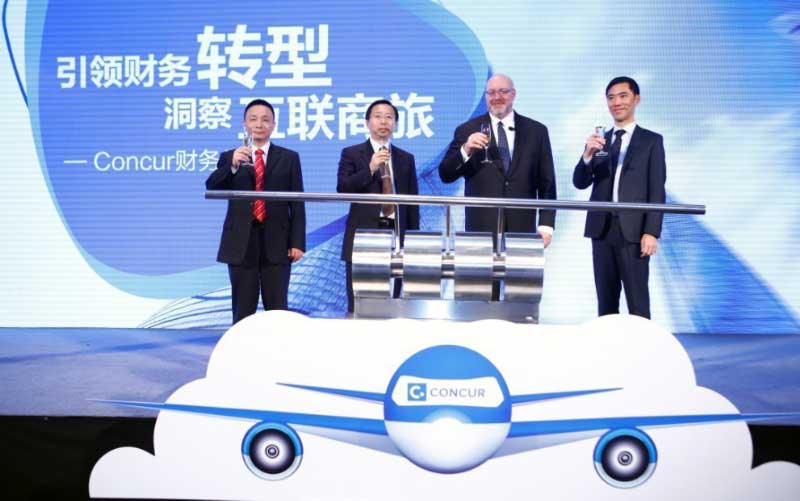 Concur baut Business in China aus Concur President Mike Eberhard hat eine strategische Partnerschaft mit China DataCom geschlossen, um den Geschäftsreisemarkt in China zu dominieren (Foto: Concur)