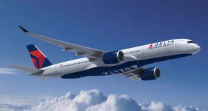 Delta Air Lines fliegt mit A350 nach Amsterdam und Shanghai Delta Air Lines fliegt mit dem neuen Airbus A350-900 von Detroit nach Amsterdam und Shanghai