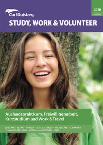 Broschüre Study, Work & Volunteer