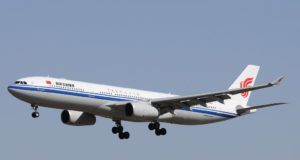 Air China fliegt Peking-Kopenhagen direkt Air China Airbus 330 fliegt die Route Peking-Kopenhagen-Peking
