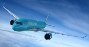 Vietnam Airlines auf neuem Höhenflug Vietnam Airlines: Airbus A350 900 in der Luft