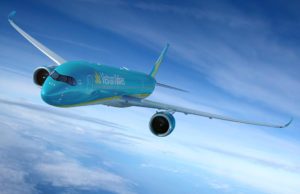 Vietnam Airlines auf neuem Höhenflug Vietnam Airlines: Airbus A350 900 in der Luft