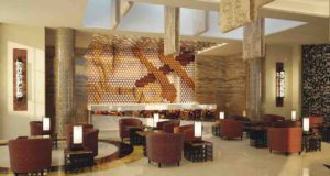 Mövenpick eröffnet drittes Hotel in Tunesien Lobby im neuen Mövenpick Hotel du Lac in Tunis