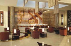 Mövenpick eröffnet drittes Hotel in Tunesien Lobby im neuen Mövenpick Hotel du Lac in Tunis