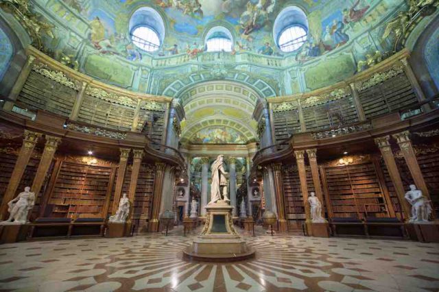 Prunksaal in der Nationalbibliothek