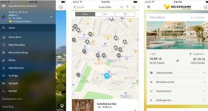 Travelguide als mobiler Reisebegleiter Mobiler Reisebegleiter: Travelguide-Screenshot