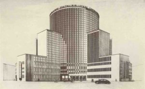 ZGeplante Zentralbibliothek 1937