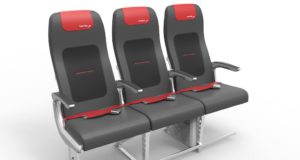 Einheitliche Sitze für Lufthansa Group Der italienische Hersteller Geven liefert die Sitze für alle ab 2019 ausgelieferten Flugzeuge der A320-Familie
