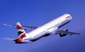 Flugzeug der British Airways