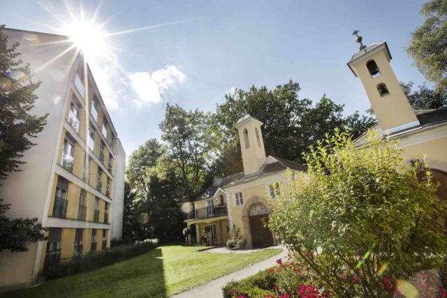 Das Hotel Arcotel Castellani Salzburg bietet für Meetings auch die Alte Pfarrei im denkmalgeschütztem Gebäude