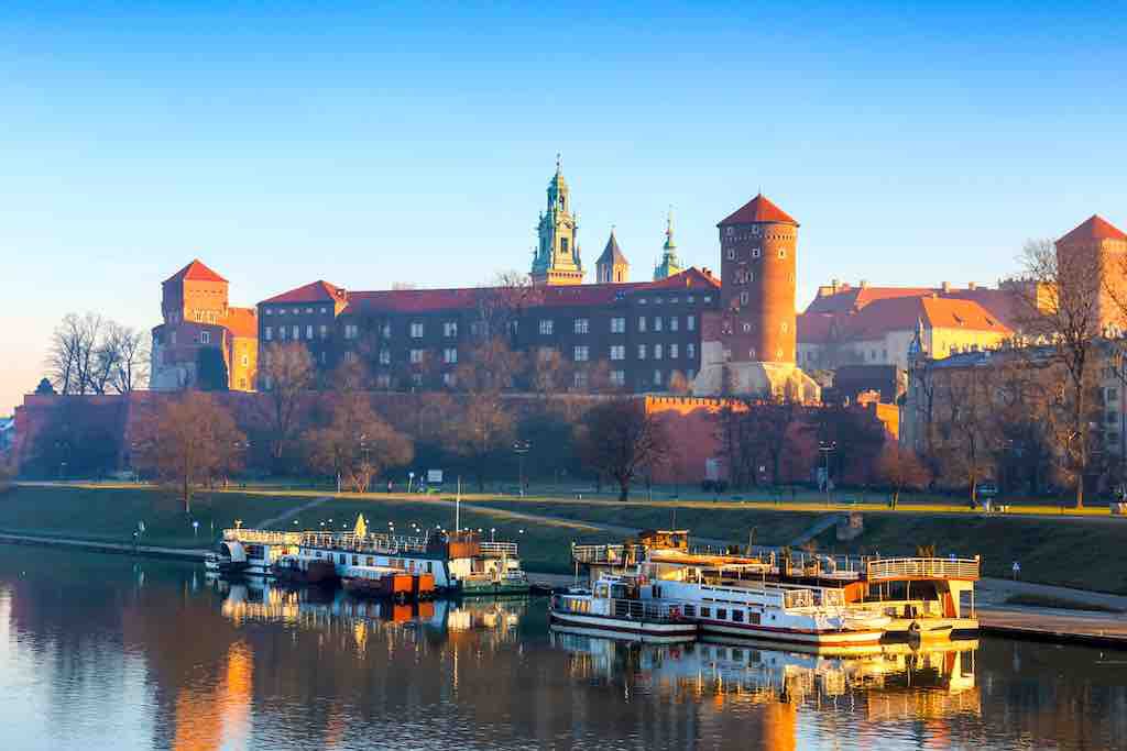 Als Krakau noch Polens Hauptstadt war, hatten die Könige ihren Sitz im Schloss Wawel