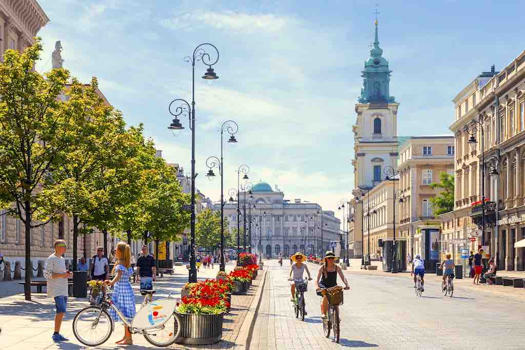 Warschau auf Radwegen näher kennenlernen und entdecken (Foto: M.St. Warszawa)