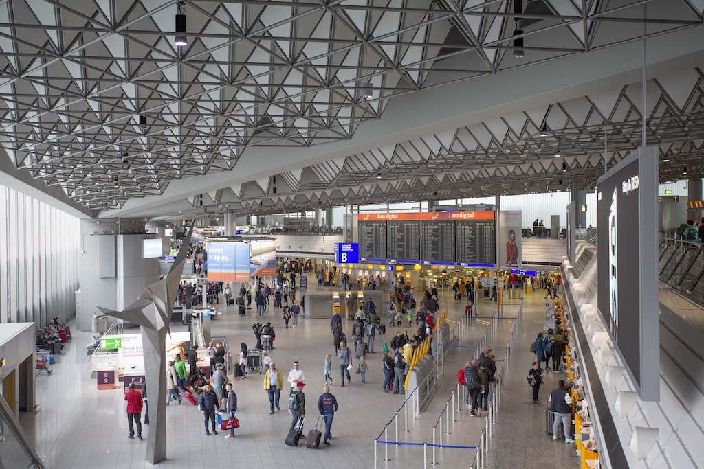 Ab 7. April werden alle Check-in-Prozesse im Terminal 1 Halle B gebündelt (Foto: Fraport AG)