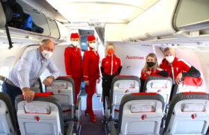 Schluss mit der Maskenpflicht im Flugzeug! Maskenpflicht an Bord der Airlines besteht noch immer in Österreich