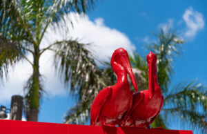 Kunst unter Palmen in St. Pete/Clearwater Kunst unter Palmen am St. Pete Pier