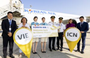 Korean Air fliegt wieder von Wien nach Seoul Korean Air ist wieder in Wien gelandet