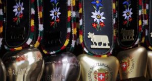 In der Schweiz ist Business ein Vergnügen Schweiz: Kuhglocken