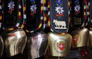 In der Schweiz ist Business ein Vergnügen Schweiz: Kuhglocken