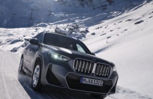 Mit dem BMW X1 sicher auf allen Straßen Unterwegs mit dem neuen BMW X1 in Sölden