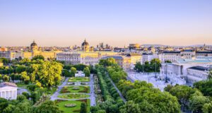 Weltausstellung machte Wien zur Weltstadt Weltausstellung: Blick auf Wiener Innenstadt