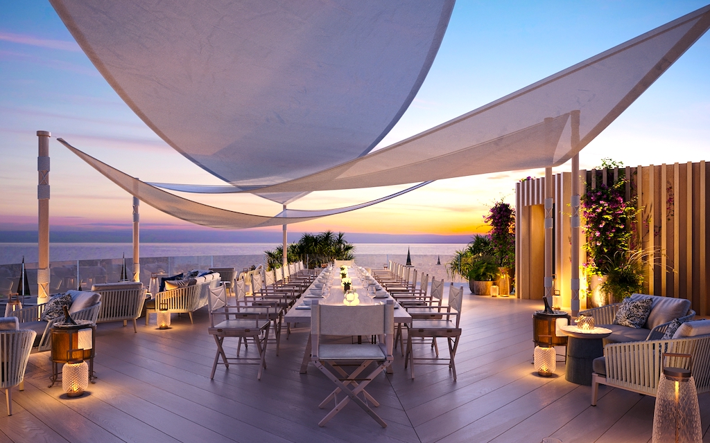 Luxusresort Ikos Andalusia: Zu sehen ist das authentische spanische Strandrestaurant Chiringuito