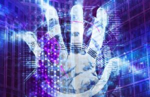 Cyberkriminelle greifen Reiseveranstalter an Eine Hand symbolisiert ein Stopp für Cyberkriminelle