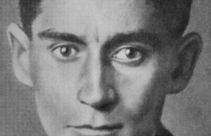 Franz Kafka in den letzten Lebensstationen Franz Kafka: Bildausschnitt zeigt ein Porträt von Franz Kafka in Schwarzweiß