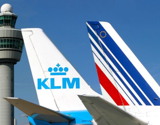 Air France-KLM: Sommerflugplan 2026 wächst KLM und AIR FRANCE aircraft at Amsterdam Airport Schiphol.