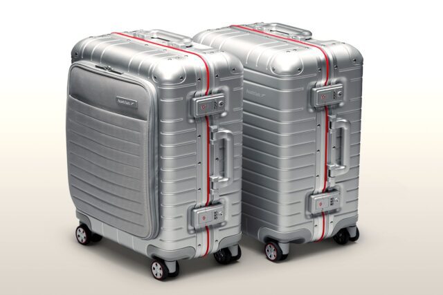 Aluminium-Trolley: Klein und praktisch für kurze Reisedauer