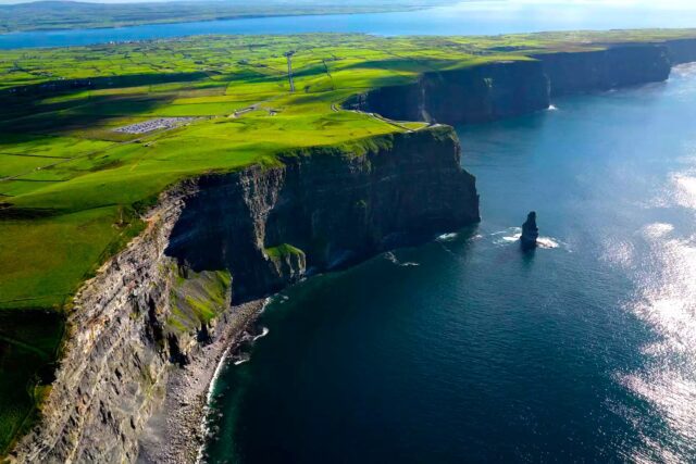 Die Cliffs of Moher, Grafschaft Clare Die Cliffs of Moher, Grafschaft Clare, in Irland
