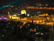 Jerusalem strahlt wieder: Neustart im Incoming Nachtaufnahme: Jerusalem strahlt wieder als Reiseziel