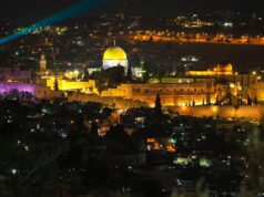 Jerusalem strahlt wieder: Neustart im Incoming Nachtaufnahme: Jerusalem strahlt wieder als Reiseziel