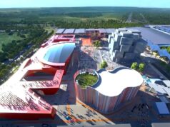 EXPO 2027 mit Innovationen und Dialogen Expo 2027 in Belgrad: Luftaufnahme vom Expo-Gelände in Belgrad