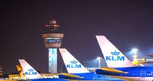90 Jahre KLM: Jubiläum der Verbindung Wien–Amsterdam KLM Drehkreuz Amsterdam Schiphol Airport mit Anschlüssen an das weltweite Streckennetz ab Wien. (Bild: Marcos Puyman, KLM)