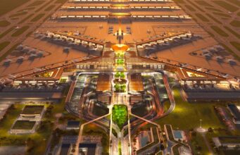 Bishoftu International Airport: Neuer Mega-Hub Afrikas Bishoftu International Airport: Zaha Hadid Architects liess sich vom Great Rift Valley inspirieren (Render by X-Universe) Der X-förmige Terminal ist das si hutbare Zeichen von Bishoftu International Airport (Reader by X-Universe)