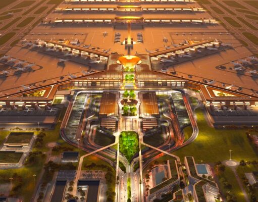 Bishoftu International Airport: Neuer Mega-Hub Afrikas Der X-förmige Terminal ist das si hutbare Zeichen von Bishoftu International Airport (Reader by X-Universe)