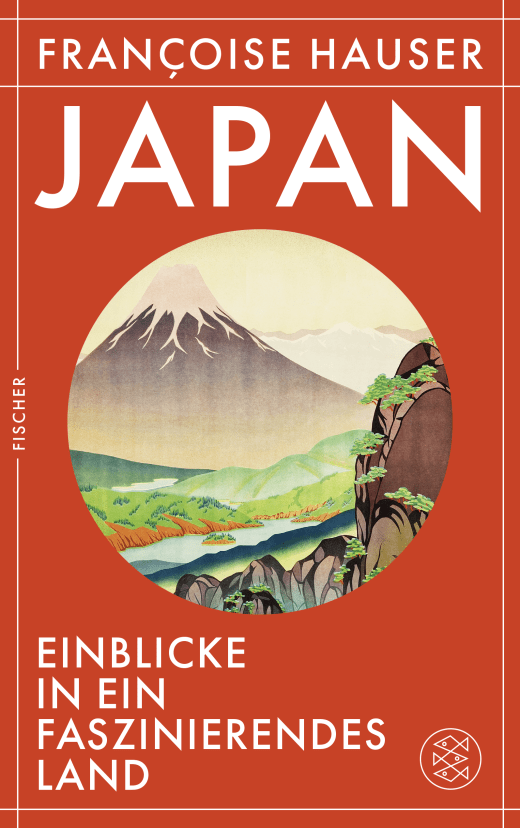 Einblicke in ein faszinierendes Land: Roter Buchcover mit dem Titel Japan. Ein spannendes Buch für Japan-Reisende
