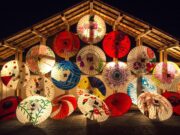 Für Japan-Reisende das richtige Reisebuch Japan-Reisende: Überall bunte Papier-Lampions
