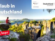 Deutschland: Für jeden Urlauber gibt’s etwas Urlaub in Deutschland: Mann auf eine sonnige Berglandschaft