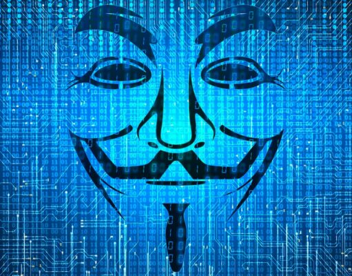 Digitaler Reisebetrug: Wo das Risiko am höchsten ist Digitaler Reisebetrug: Digitalisiertes Gesicht mit Schnauzer und Augen symbolisiert Spam und Cybvercrime