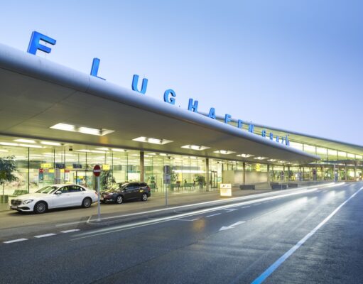 Aus für Flüge Graz–Wien: Die Folgen für B2B Modernes Flughafengebäude in Gtsaz: Einstellung der Flüge von Graz nach Wien